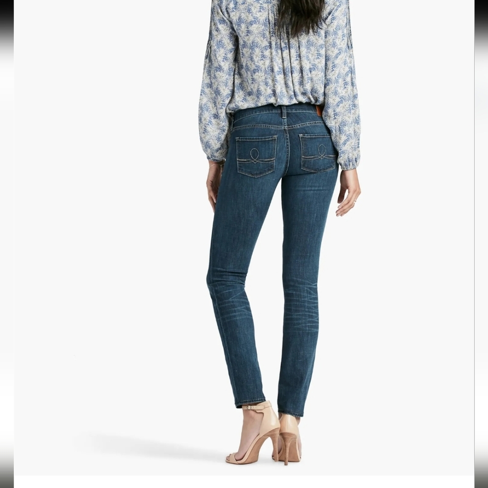 Lucky Brand Dark Blue Skinny Jeans - Picture 3 of 4